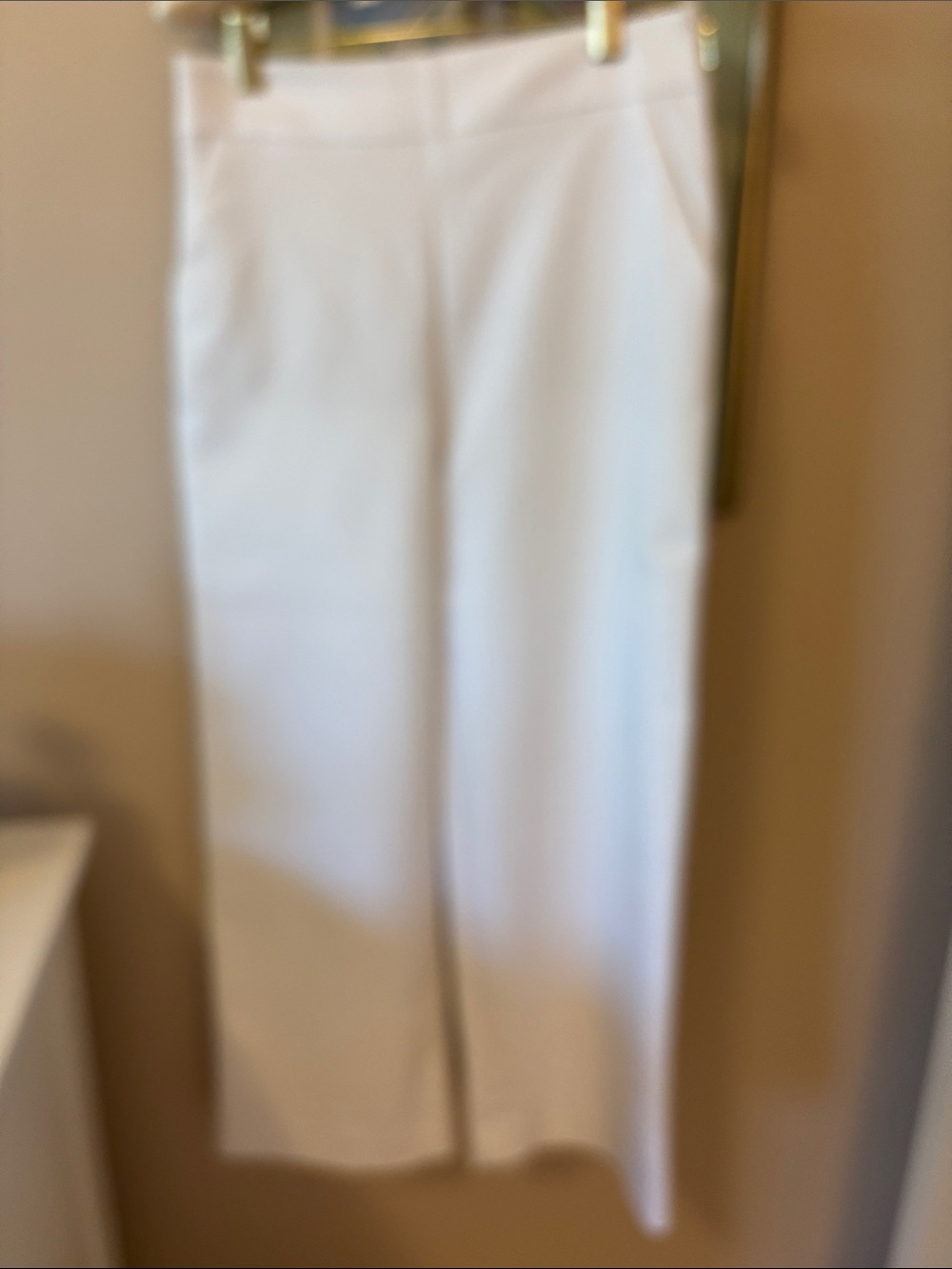 Lilly Pulitzer White Wide-Leg Dress Pants